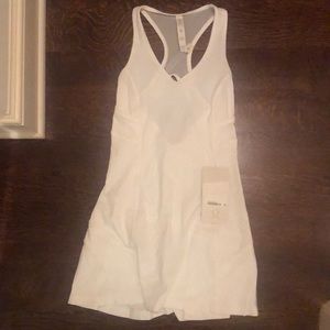 White Lululemon Tennis Dress